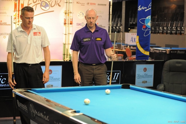 Нильс Файен и Дэрил Пич в финале German Open 2012